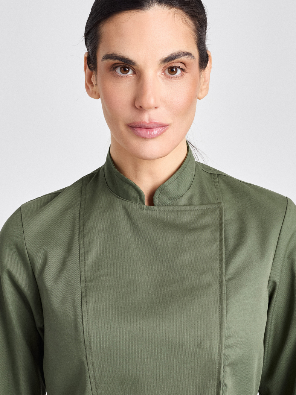 Rimini-Bene Lady Classic - Kochjacke - olive